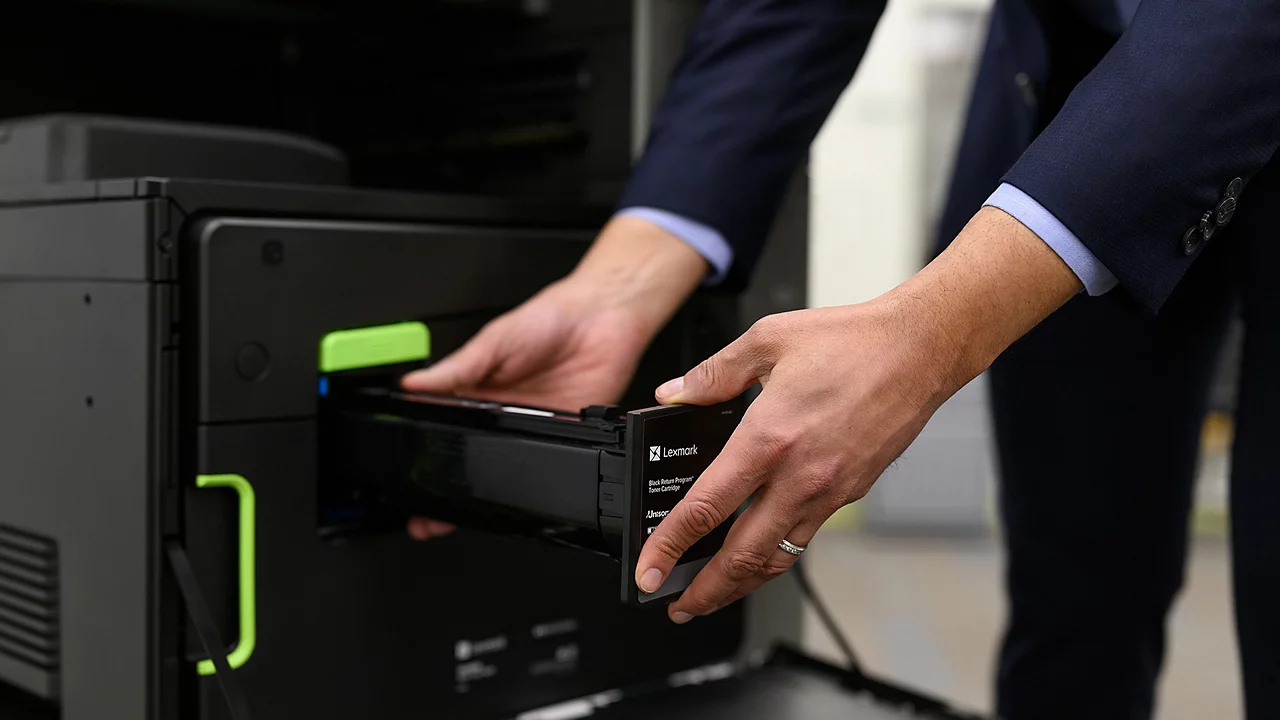 Αλλαγή μελανιού Lexmark